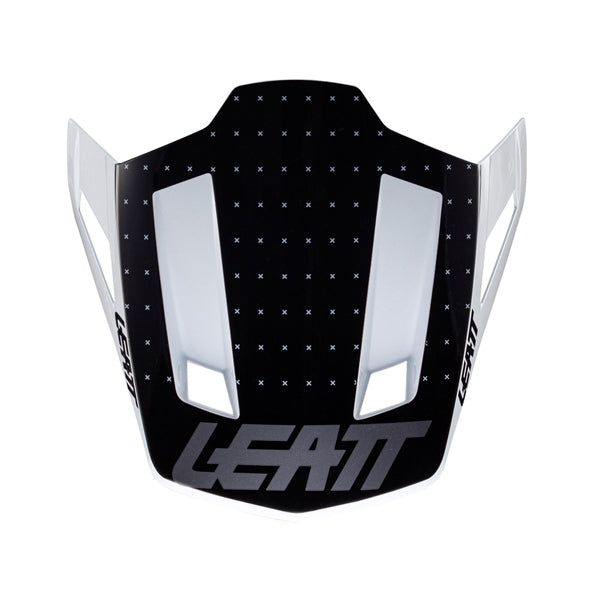 VISOR MOTO 8.5 V24 BK/WH LEATT
