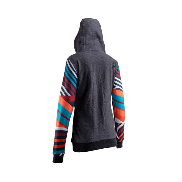 HOODIE PREM ZIP WOM STRIPES XS