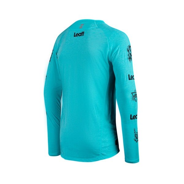 JERSEY MTB GRAVITY 2.0 AQUA XS LEATT