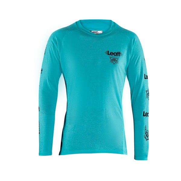 JERSEY MTB GRAVITY 2.0 AQUA M LEATT