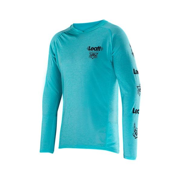 JERSEY MTB GRAVITY 2.0 AQUA M LEATT