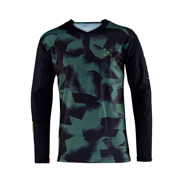 JERSEY MTB GRAVITY 4.0 JR SPINACH L