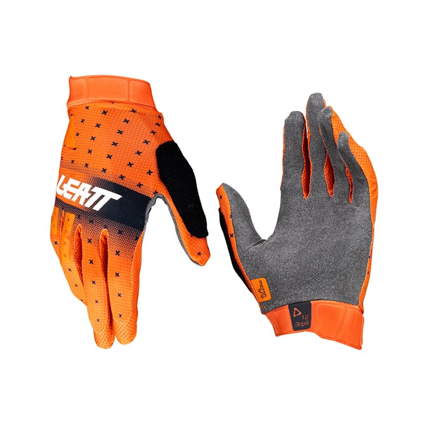 GLOVE MTB 1.0 GRIPR JR GLOW L 8 LEATT