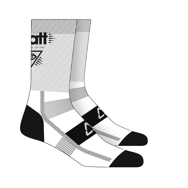 SOCKS MTB WH S/M 5.5/8.5 LEATT