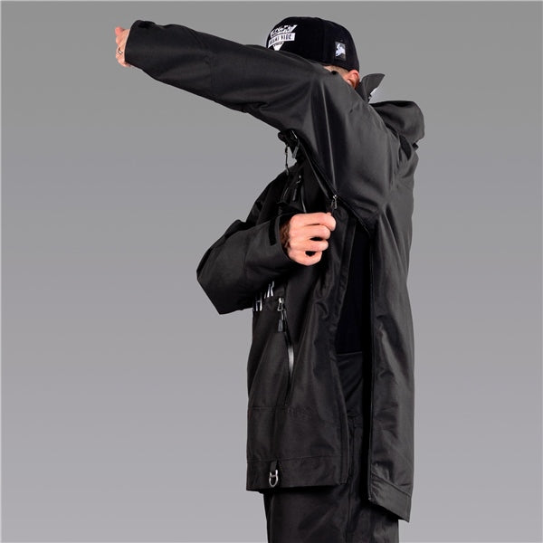 JACKET FLIGHT ANORAK MEN BK S JETHWEAR