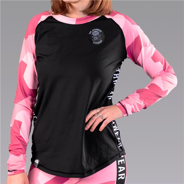 BASE ONE TOP WOM PI CAMO XS JETHWEAR