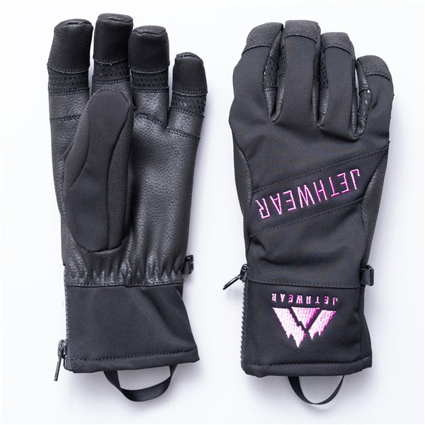 GLOVES EMPIRE WOM BK/PI L JETHWEAR
