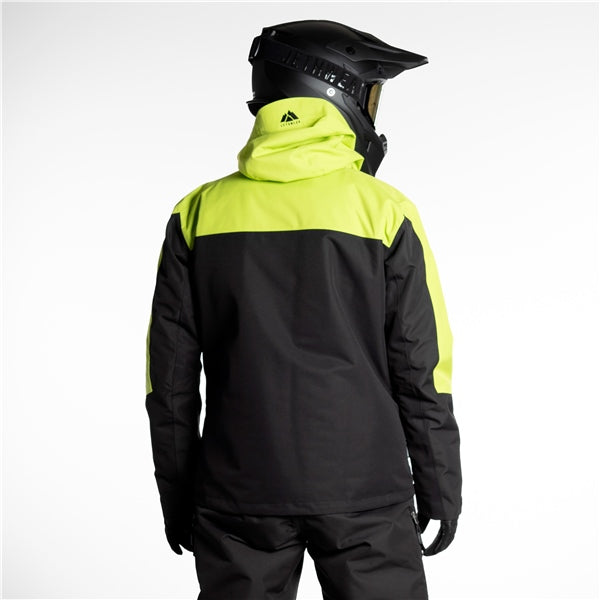 JACKET CRISP MEN BK/LIME XS