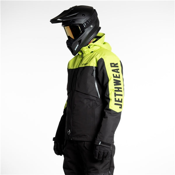 JACKET CRISP MEN BK/LIME S