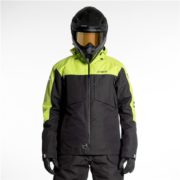 JACKET CRISP MEN BK/LIME S