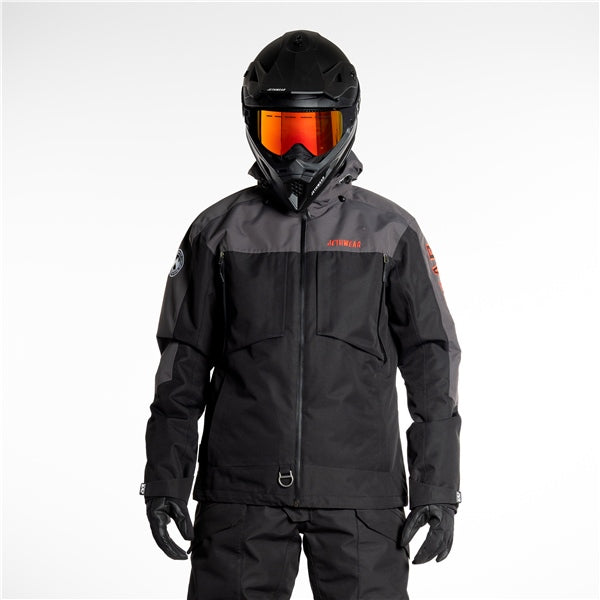 JACKET CRISP MEN BK/GY/RD M