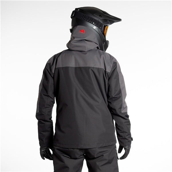 JACKET CRISP MEN BK/GY/RD XS