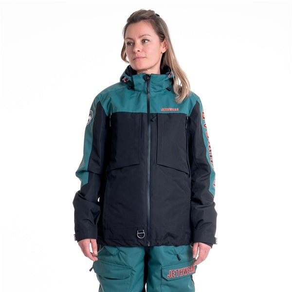 JACKET GLACIAL WOM DARK EMERALD XS