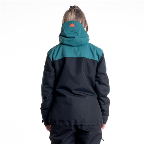 JACKET GLACIAL WOM DARK EMERALD M