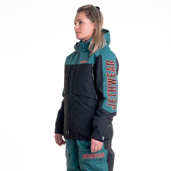 JACKET GLACIAL WOM DARK EMERALD XL