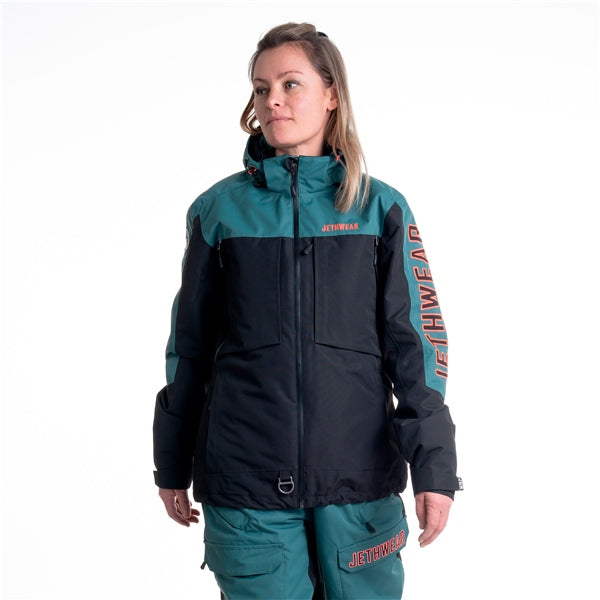 JACKET GLACIAL WOM DARK EMERALD L