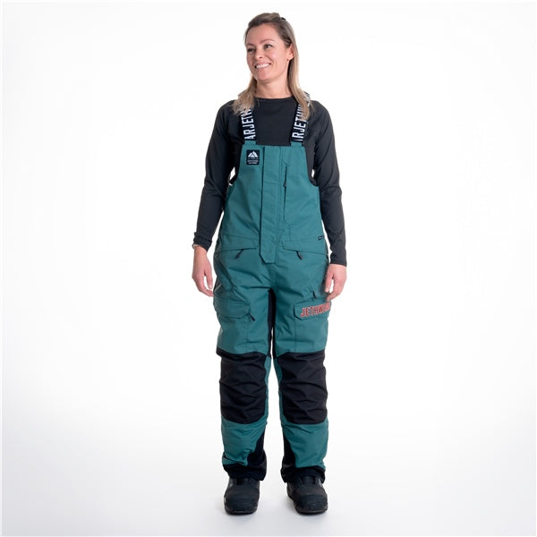 BIB PANT WOM DARK EMERALD 2XL