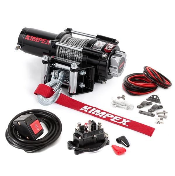 WINCH IP 67 2500 STEEL CABLE W/ACCESS