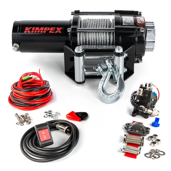 WINCH IP 67 3500 STEEL CABLE W/ACCESS