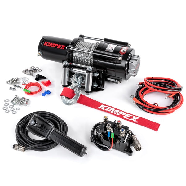 WINCH IP 67 4500 STEEL CABLE W/ACCESS