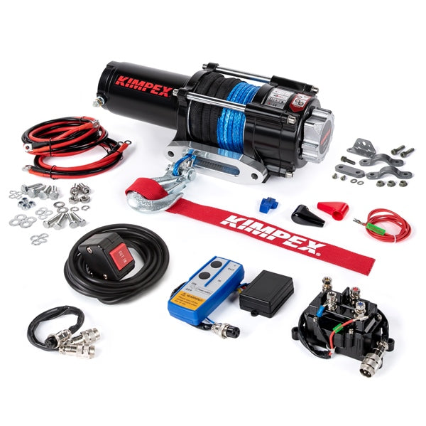 WINCH IP 67 3500 SYNT ROPE W/ACCESS