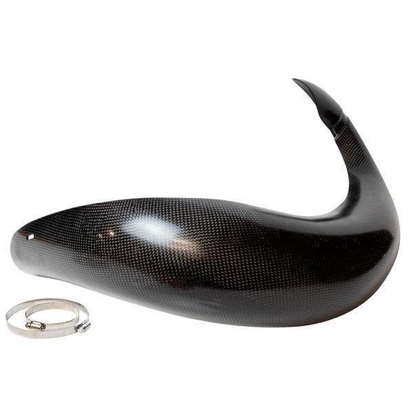 PIPE GUARD CARBON FIBER BK KTM