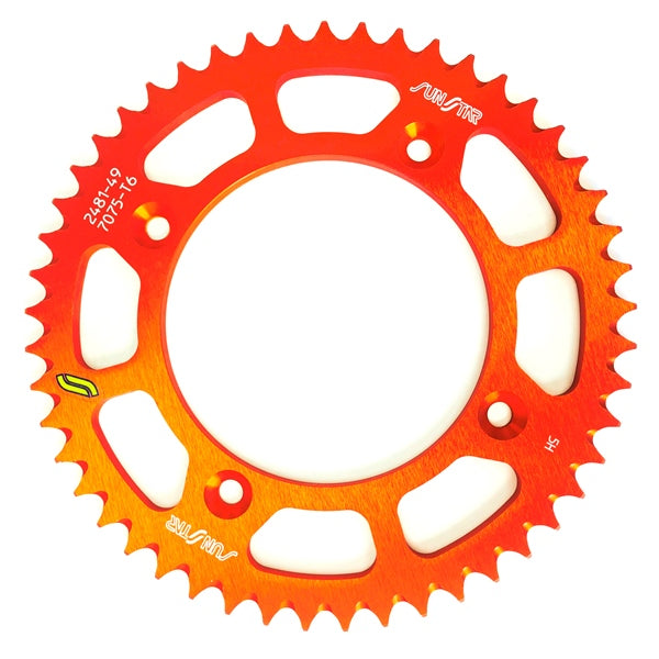 SPROCKET 49 RR ALU OG SUNSTAR