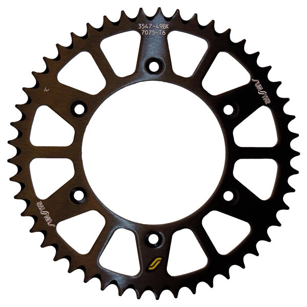 SPROCKET 49 RR ALU BK SUNSTAR