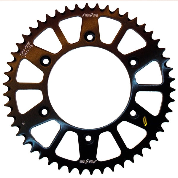SPROCKET 49 RR ALU BK SUNSTAR