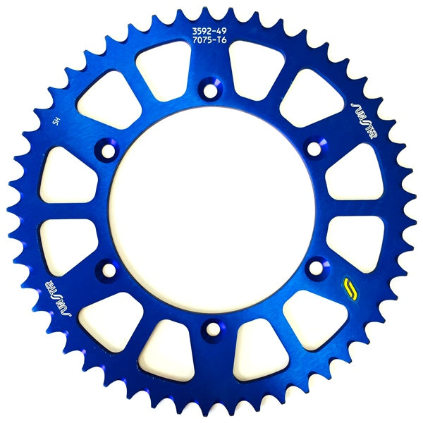 SPROCKET 38 RR ALU BL SUNSTAR