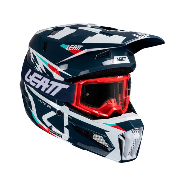HELM MOTO 3.5 V25 KIT BL L LEATT