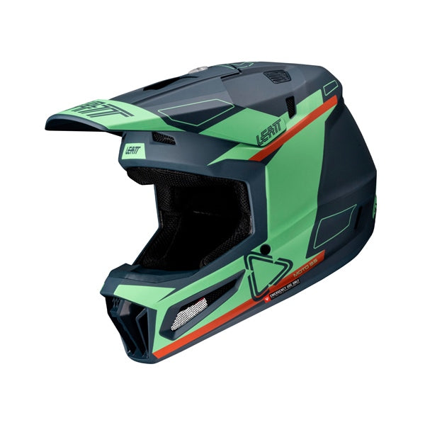 HELM MOTO 3.5 V25 KIT MATCHA XS LEATT