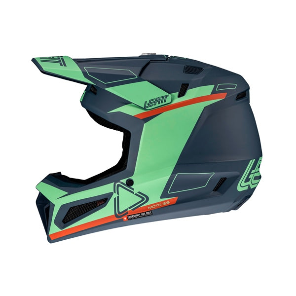 HELM MOTO 3.5 V25 KIT MATCHA M LEATT