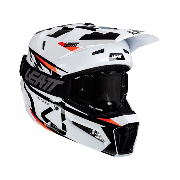 HELM MOTO 3.5 V25 KIT WH 2XL LEATT