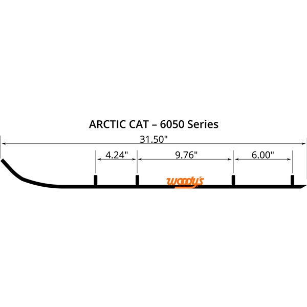 CARBIDE RUNNER 6"X60D BLAZER IV SERIES