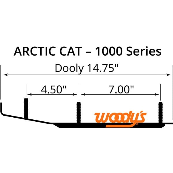 CARBIDE RUN 6"X60D DOOLY SERIES A/C QTY1
