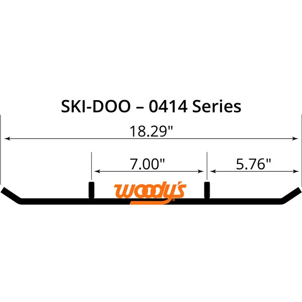 WEAR BAR RUNNER HARD SKIDOO