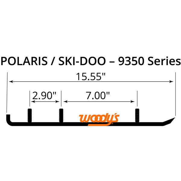CARBIDE RUNNER 8"X60D EXECUTIVE SERIES