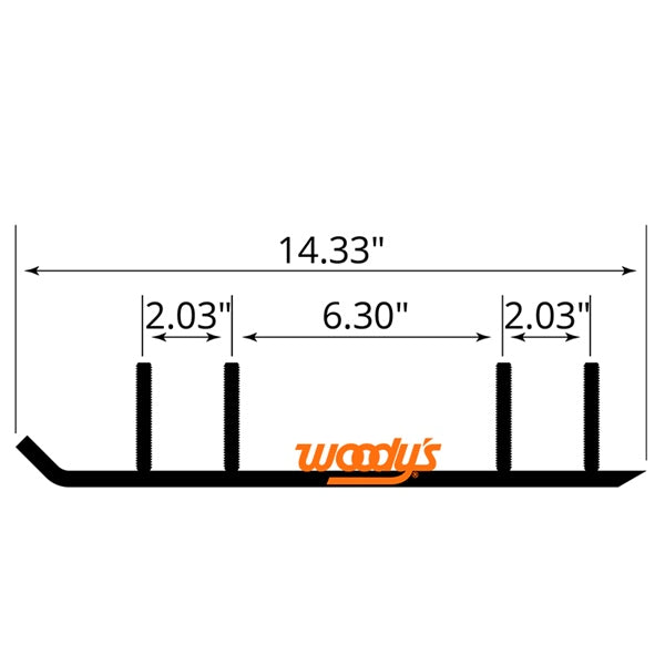 CARBIDE RUNNER 8"X60D USI TRAIL