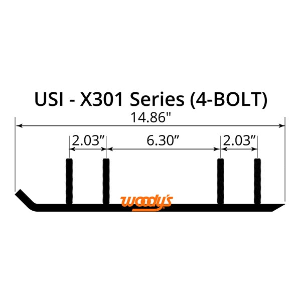 CARBIDE RUNNER 10" USI SNO-CROSS