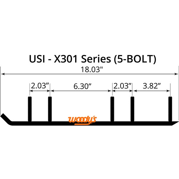 CARBIDE RUNNER 14" USI SNO-CROSS