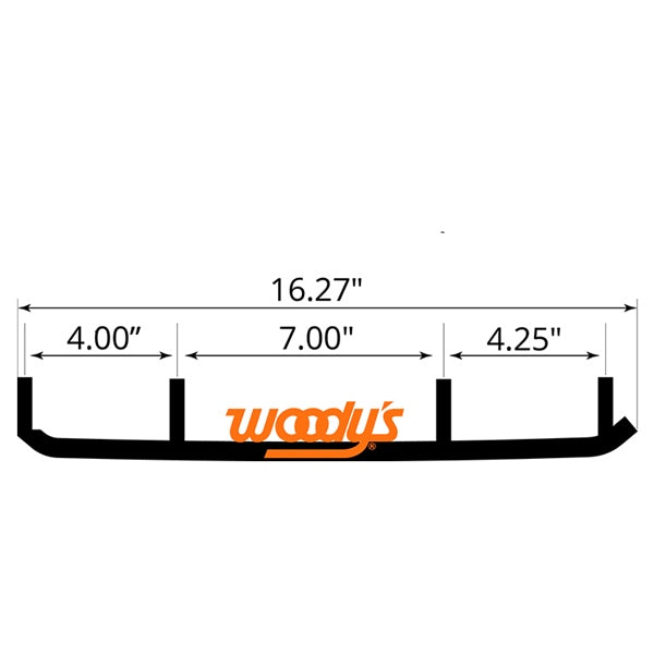 WEAR BAR RUNNER STD CURVE XM SKI