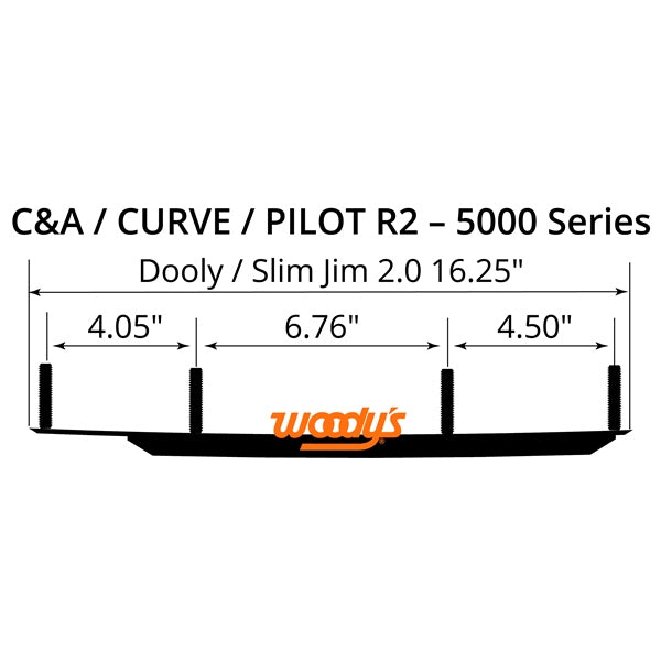 CARBIDE RUNNER 4"X60D DOOLY SERIES
