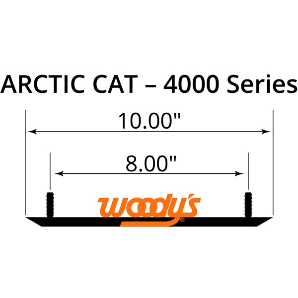 CARBIDE RUNNER 4" SNO-CROSS A/C