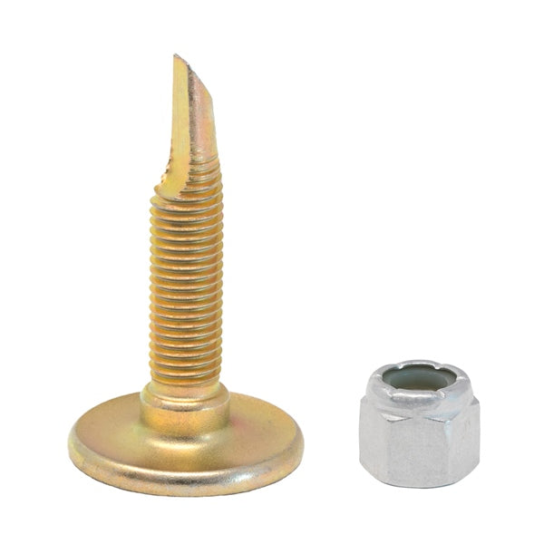 STUD CHISEL TOOTH TRACTION W/NUT QTY48