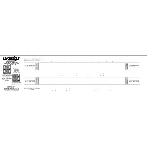 TEMPLATE BEARCAT WOODYS