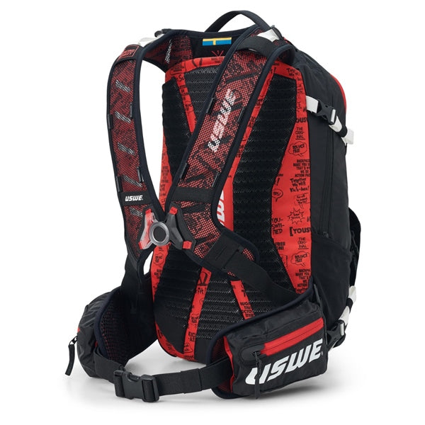 BACKPACK MTB PROTECTOR FLOW 16L RD