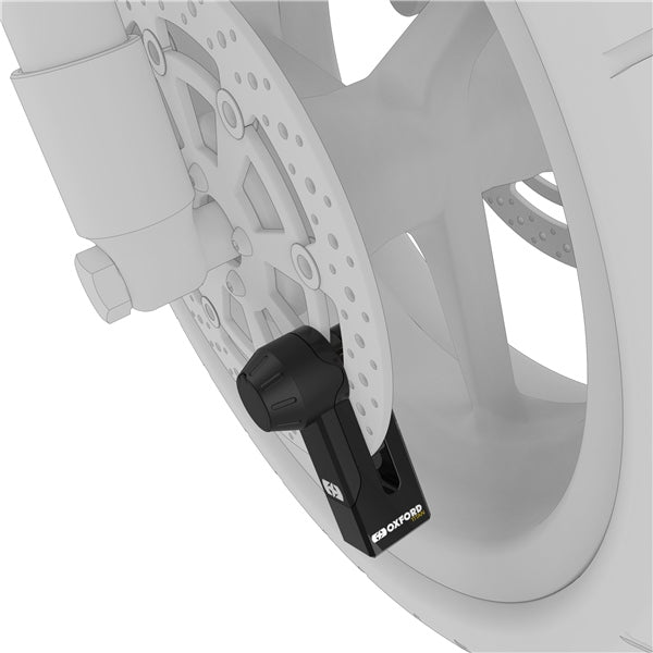 DISC LOCK TITAN 10MM BK OXFORD