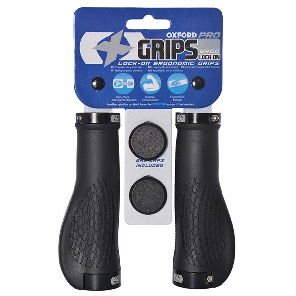 HANDLEBAR GRIP LOCK-ON ERGO OXFORD