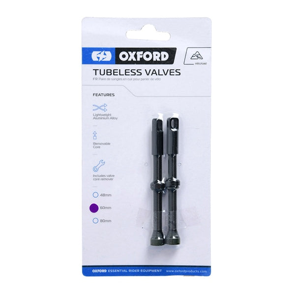 VALVE BICYCLE 60MM BK OXFORD
